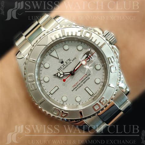 rolex yacht-master 2 acciaio|rolex yacht master 16622 40mm.